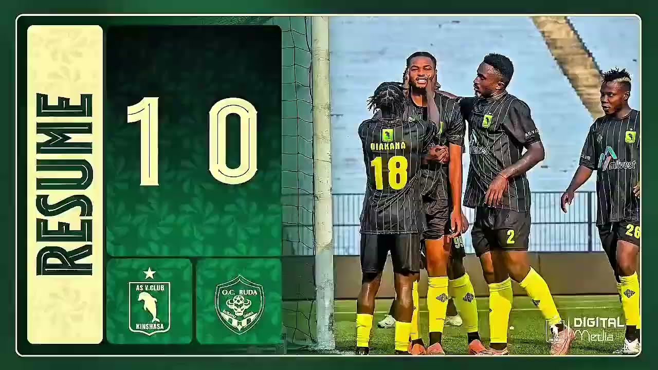 AS VITA CLUB 1-0 OC Bukavu Dawa| Résumé – Illicocash Ligue 1